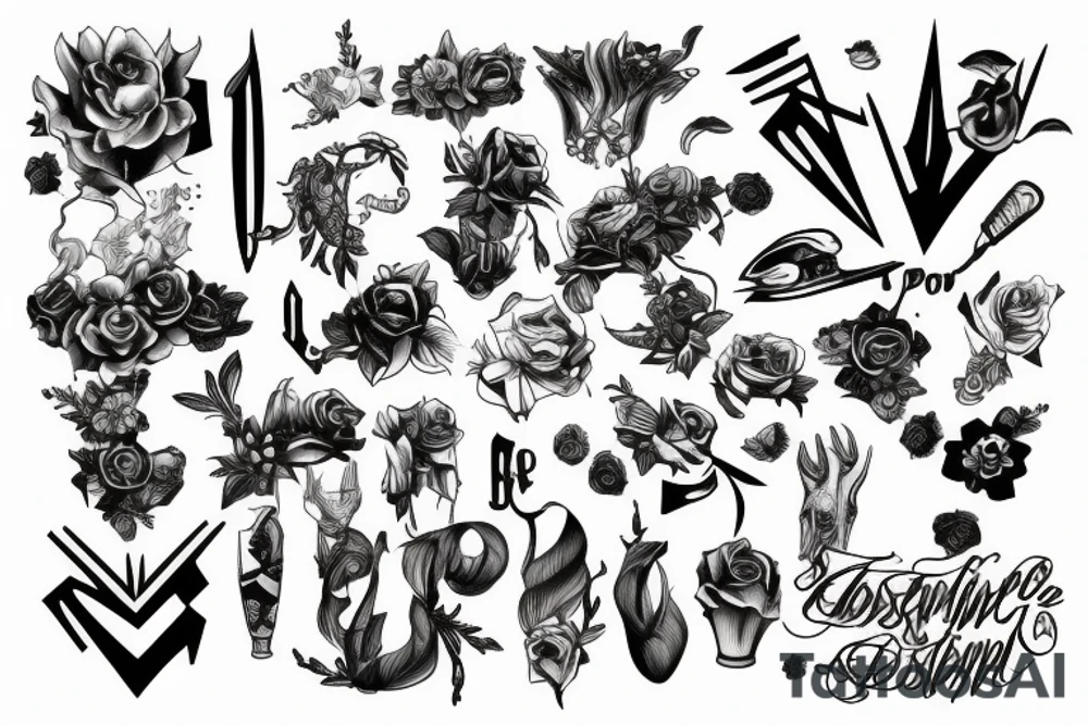 concept discipline tattoo idea