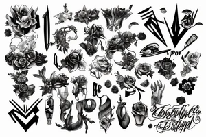 concept discipline tattoo idea