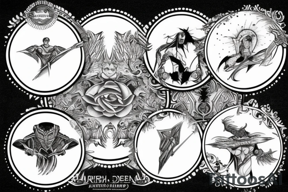 Warrior tattoo idea