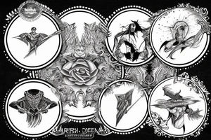 Warrior tattoo idea