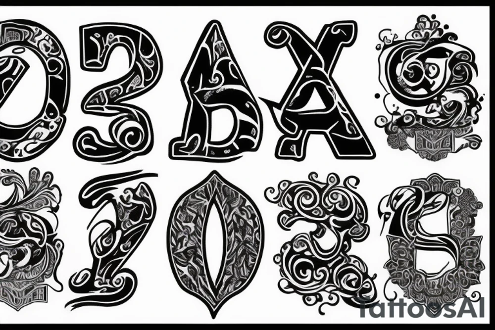 j initial tattoo idea
