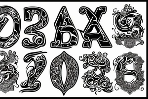 j initial tattoo idea