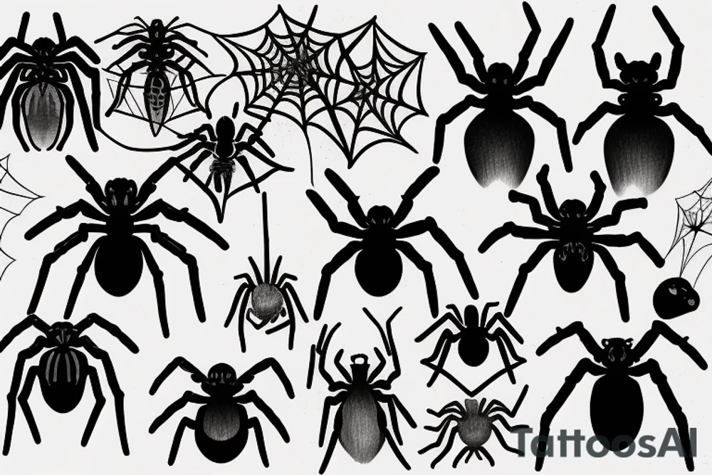 spider tattoo idea