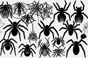 spider tattoo idea