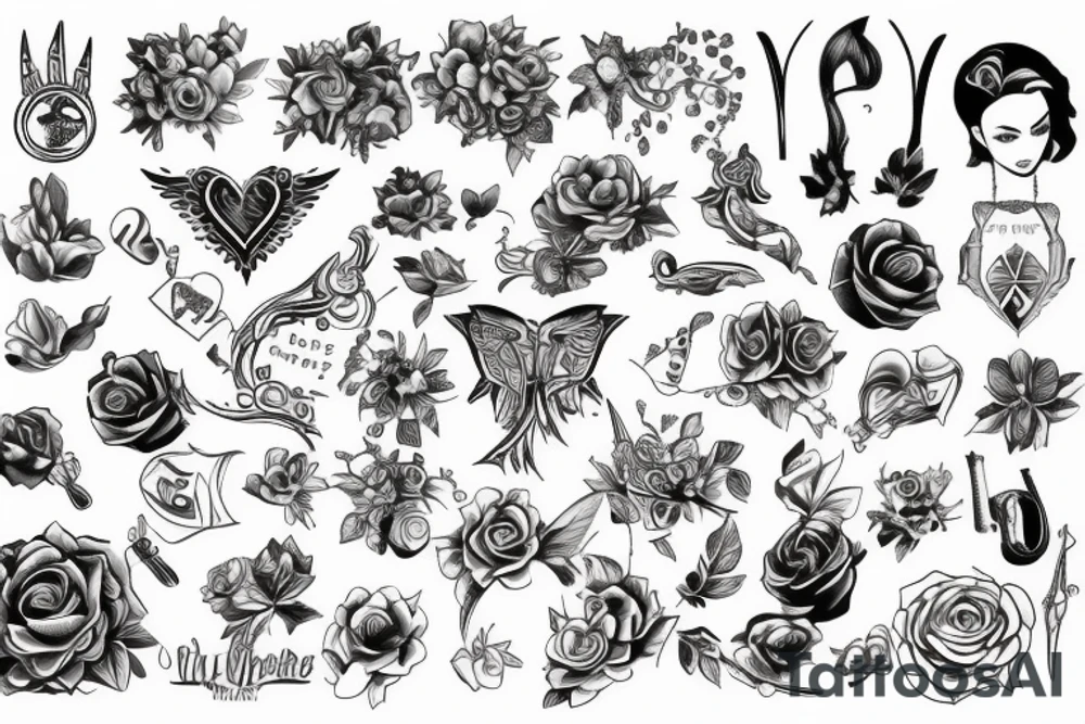 Never lost tattoo idea