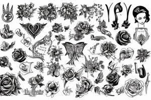 Never lost tattoo idea