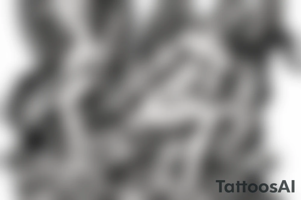 mythic greek god tattoo idea