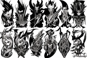 kamelot band tattoo idea