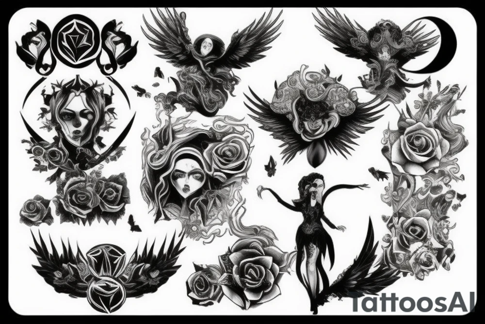within temptation tattoo idea