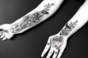 Kinderhand Treue love tattoo idea