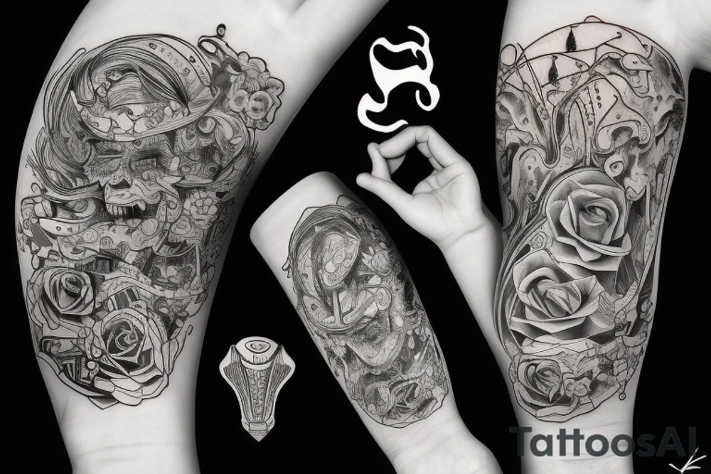 Vater Sohn liebe auf Unterarm tattoo idea