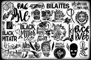Black Lives Matter tattoo idea
