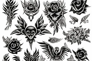 fenix from flowers tattoo idea
