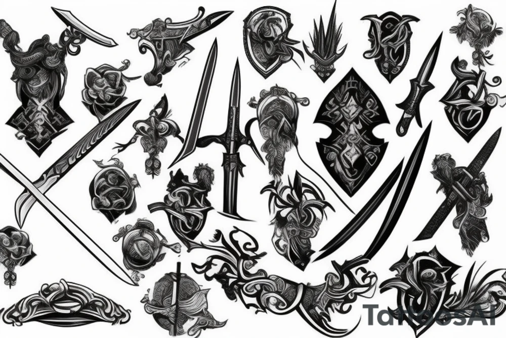 Sword tattoo idea