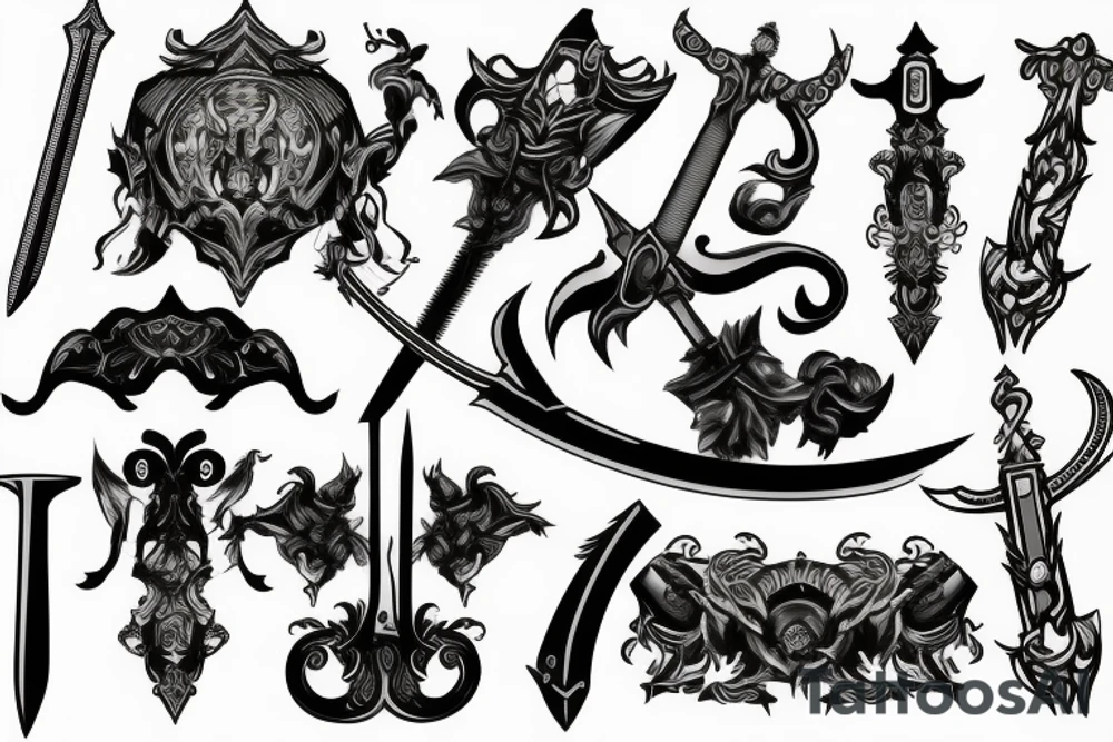 Sword tattoo idea