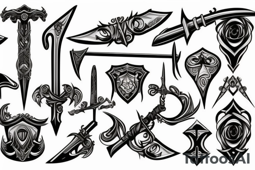 Sword tattoo idea