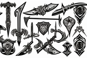 Sword tattoo idea
