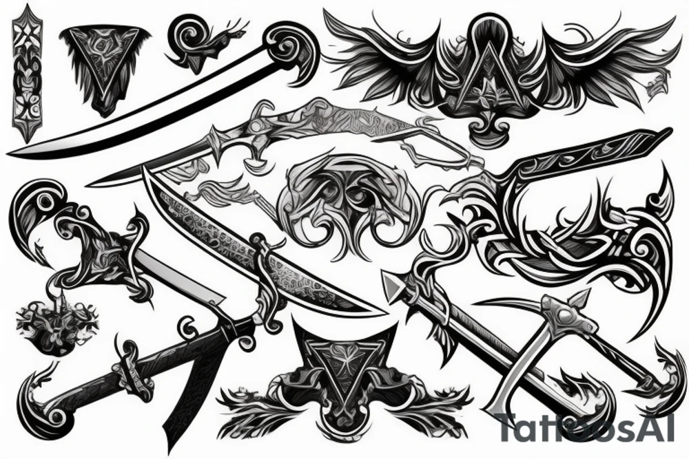 Sword tattoo idea