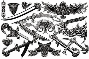 Sword tattoo idea