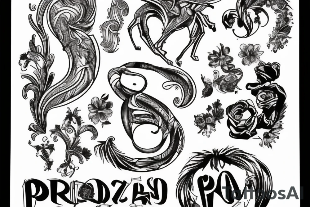 Germany pride tattoo idea