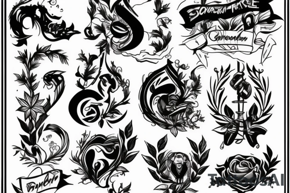 Germany pride tattoo idea