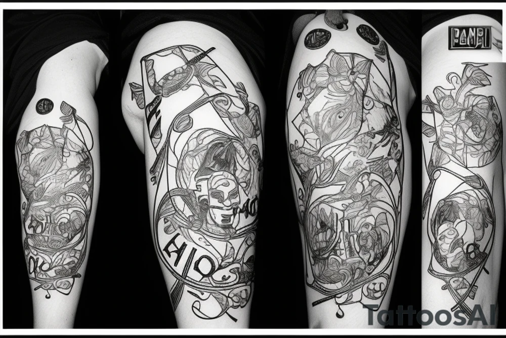 Germany pride tattoo idea