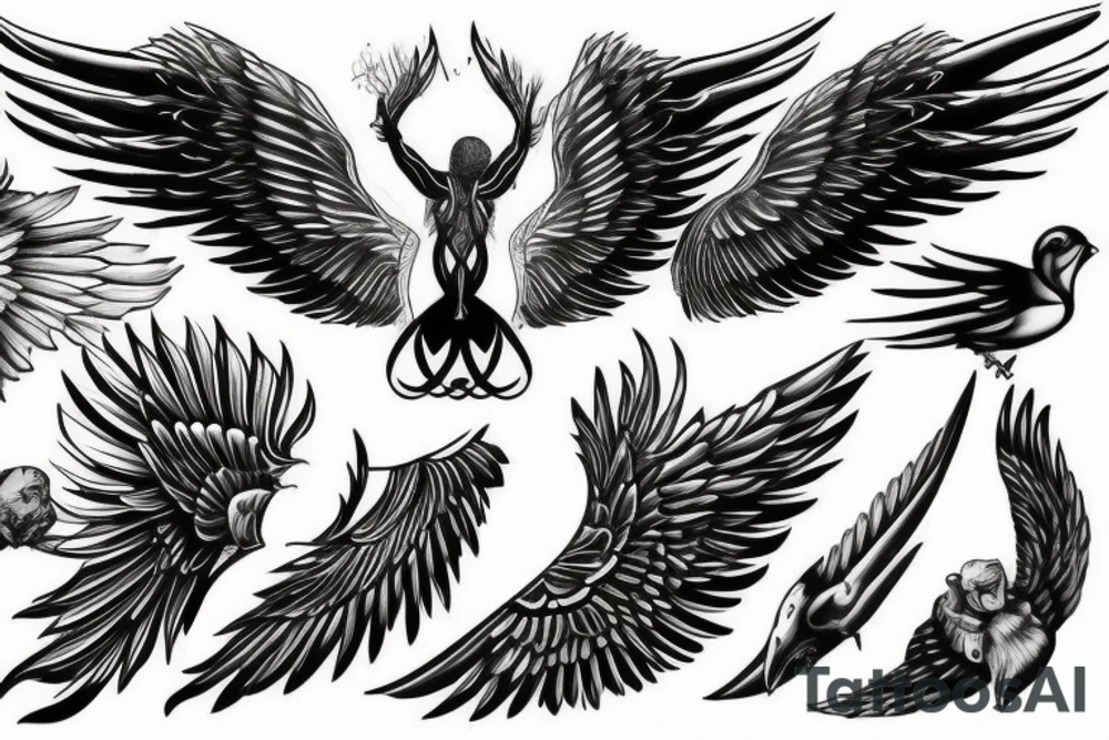 wing. tattoo idea