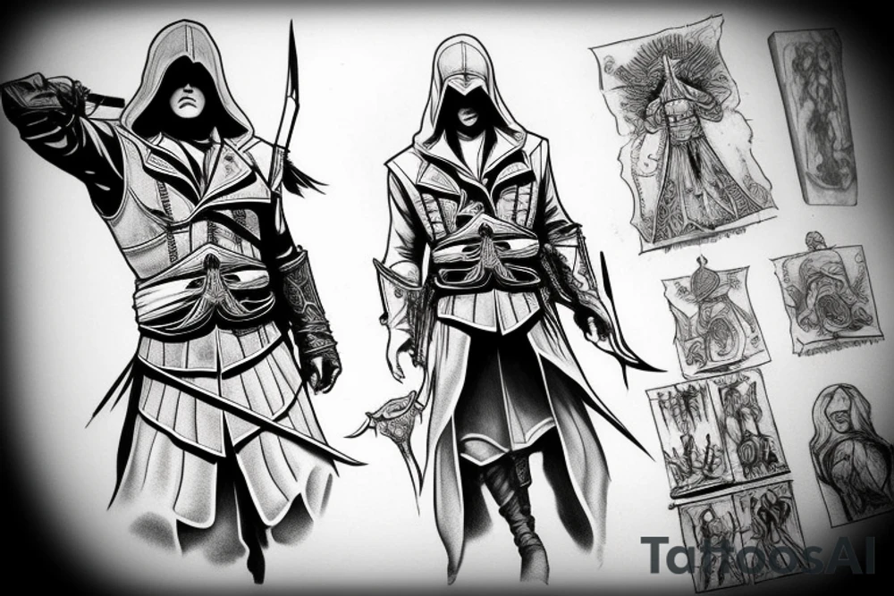 assassins creed tattoo idea