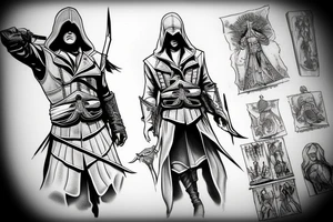 assassins creed tattoo idea