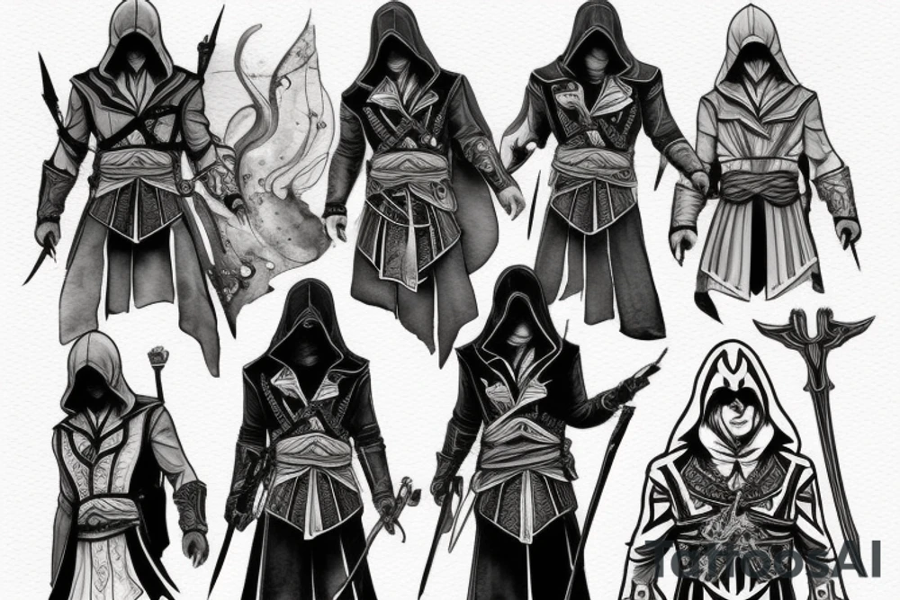 assassins creed tattoo idea