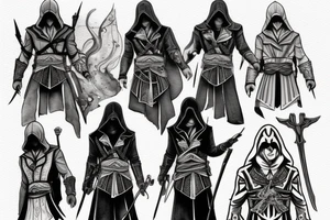 assassins creed tattoo idea