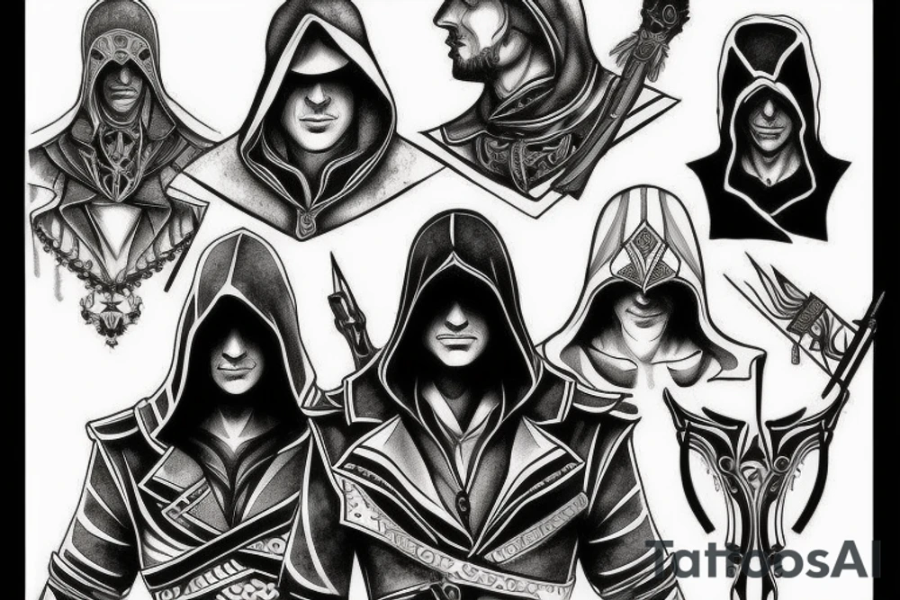assassins creed tattoo idea