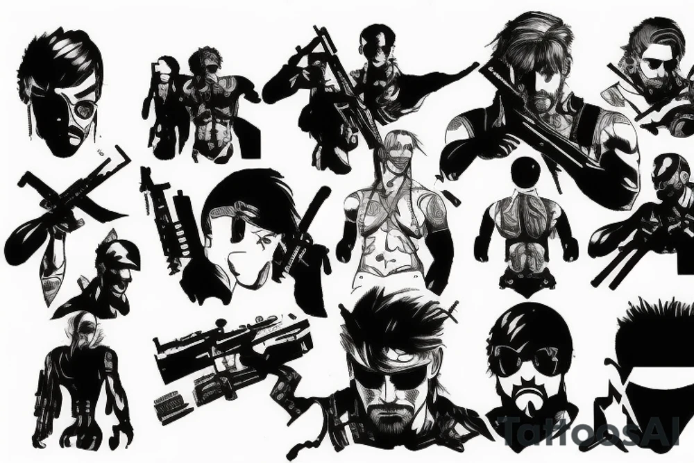 Metal Gear Solid tattoo idea