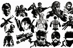 Metal Gear Solid tattoo idea