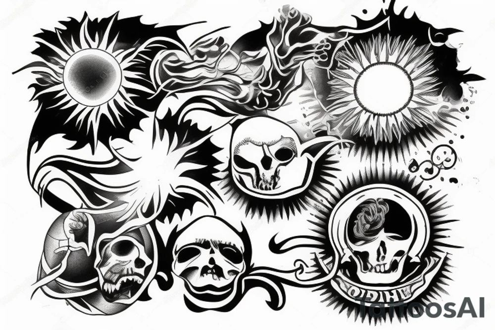 sunshine tattoo idea