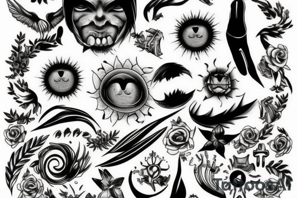 sunshine tattoo idea