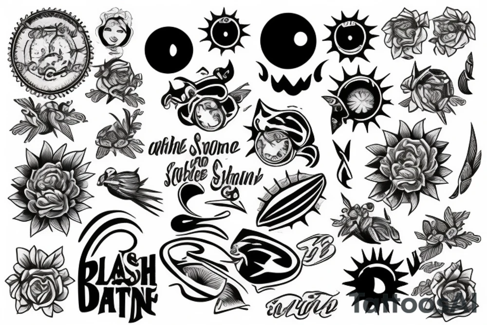 sunshine tattoo idea