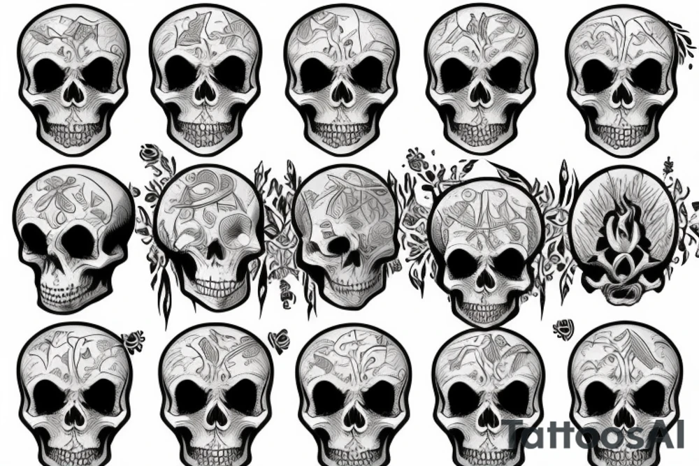 Skeleton Atlas tattoo tattoo idea