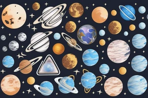 A series of earth like planets orbiting a neutron star tattoo idea