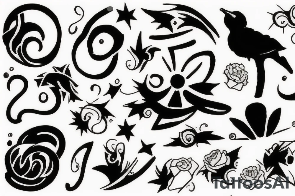 i want somthing meaningless tattoo idea