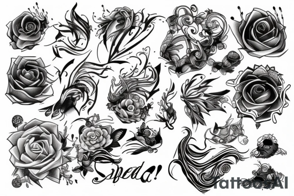 speed wind tattoo idea