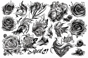 speed wind tattoo idea