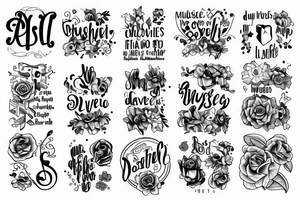 2 daughters
music lover
bipolar diagnose tattoo idea