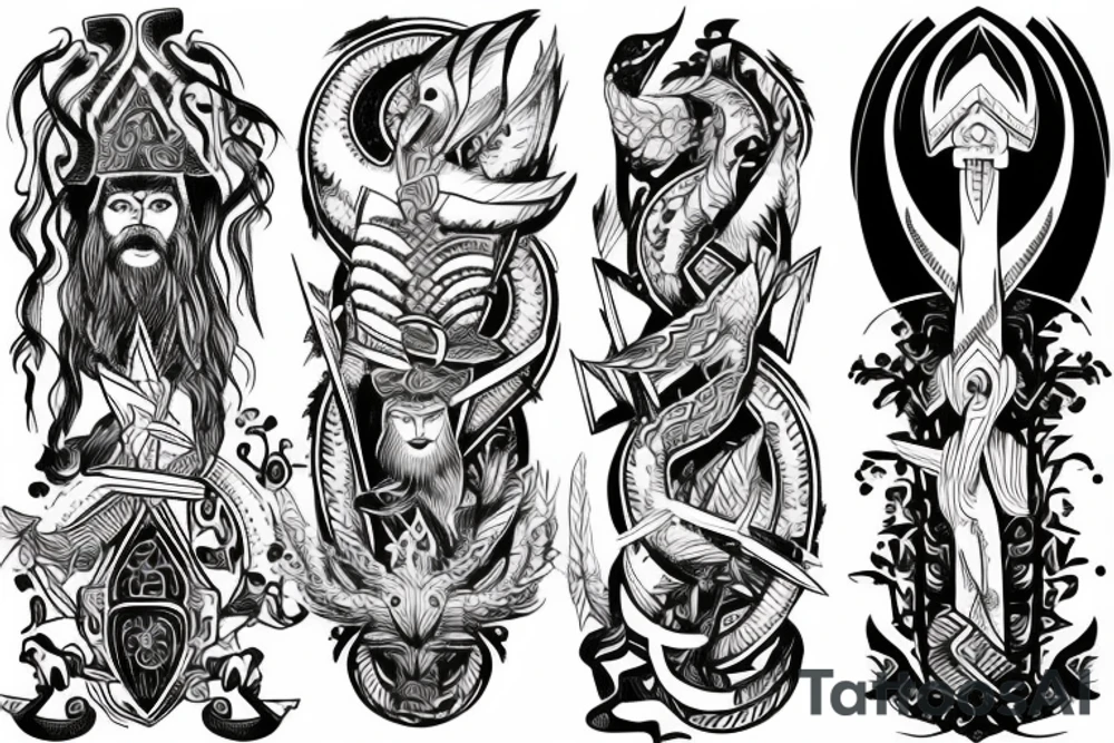 Mjöllnir tattoo idea