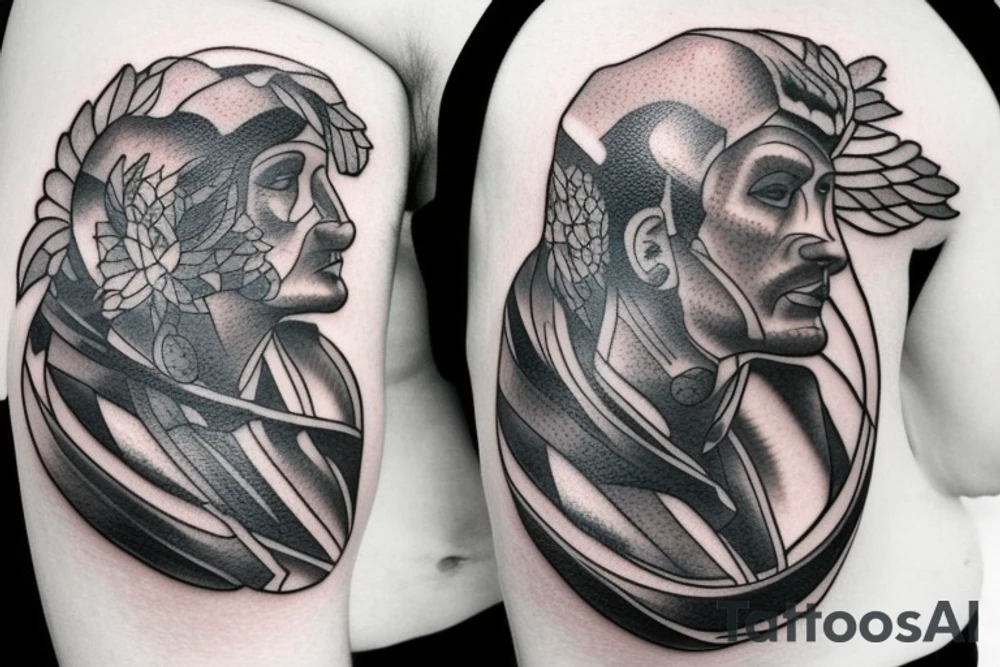 Atlas und Hercules tattoo idea