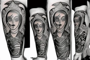 Atlas tattoo idea