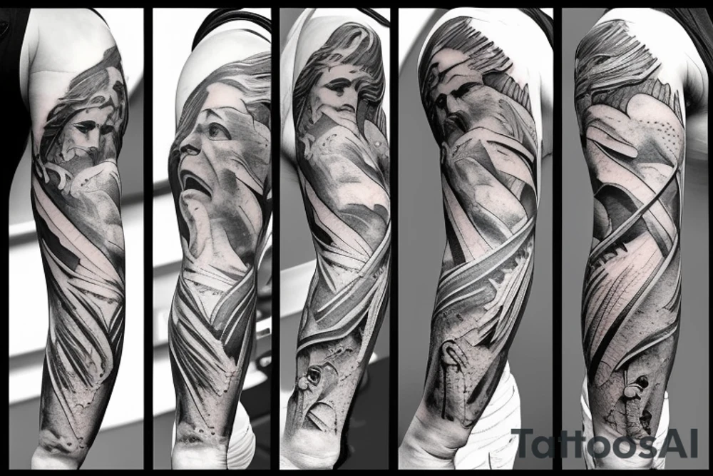 Hercules with sword tattoo idea