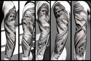Hercules with sword tattoo idea