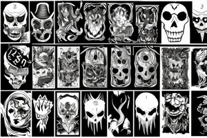 Devil scarecrow tattoo idea