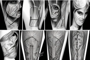 Interstellar anatomical tattoo idea